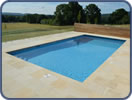 Natural Stone Paving around Swimming Pool